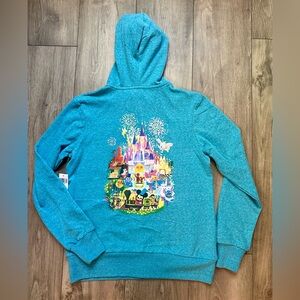 NEW Disney Parks Joey Chou Zip Up Hoodie Jacket NWT Size Small